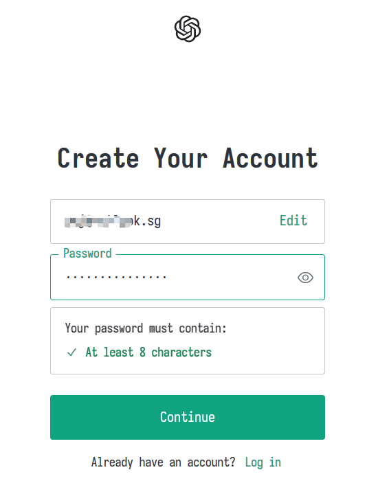 Create OpenAI Account
